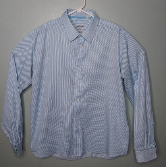 Jeremy Argyle NYC Long Sleeve Button Front Shirt - Picture 1 of 5